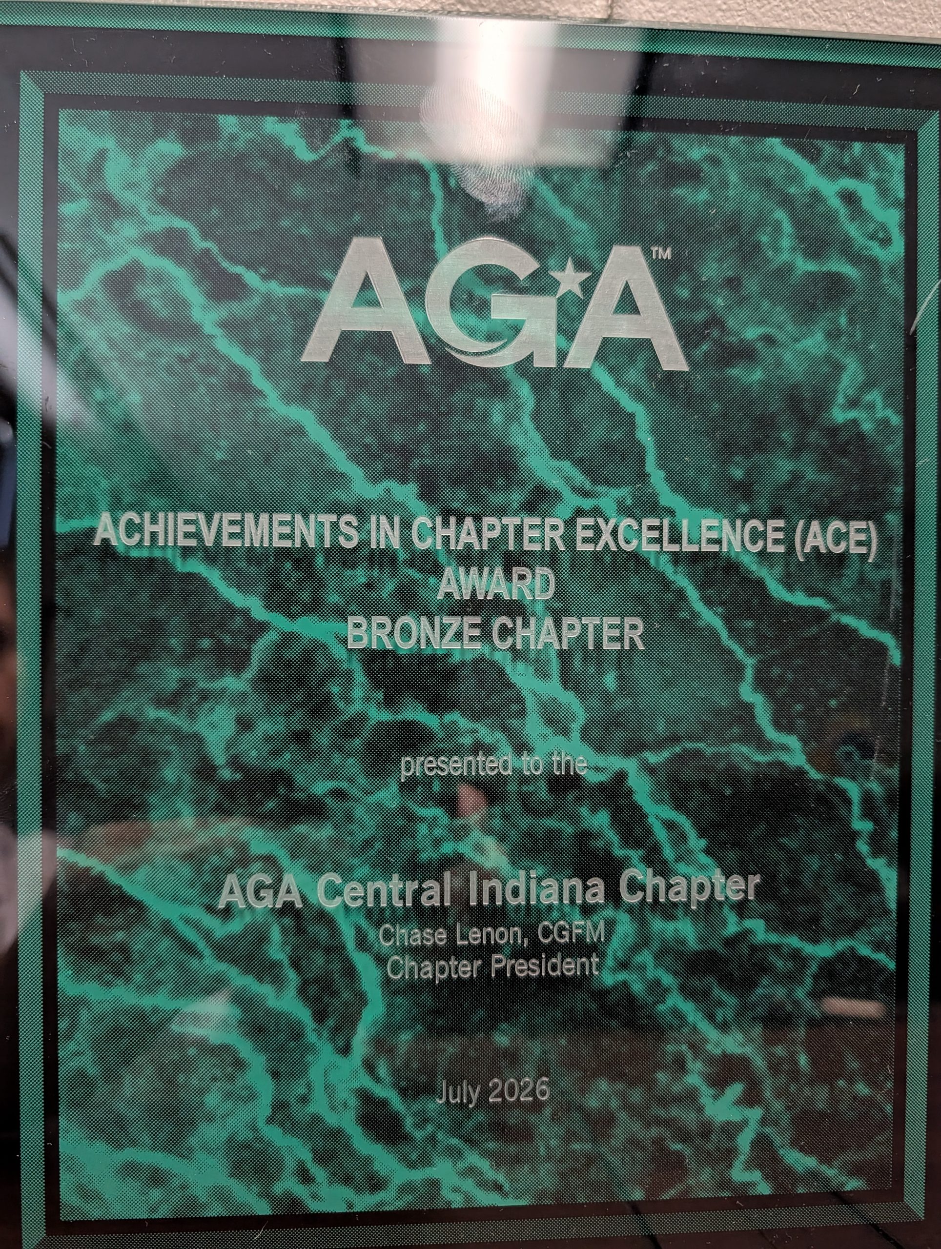 Central Indiana Chapter Wins Bronze ACE Award